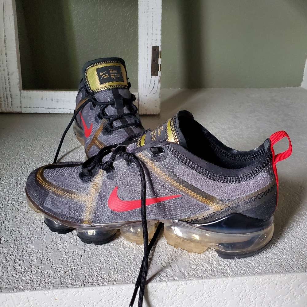 COPY - Nike air Vapormax 2019'Black Metallic Gold' Sz 9.5W/8M